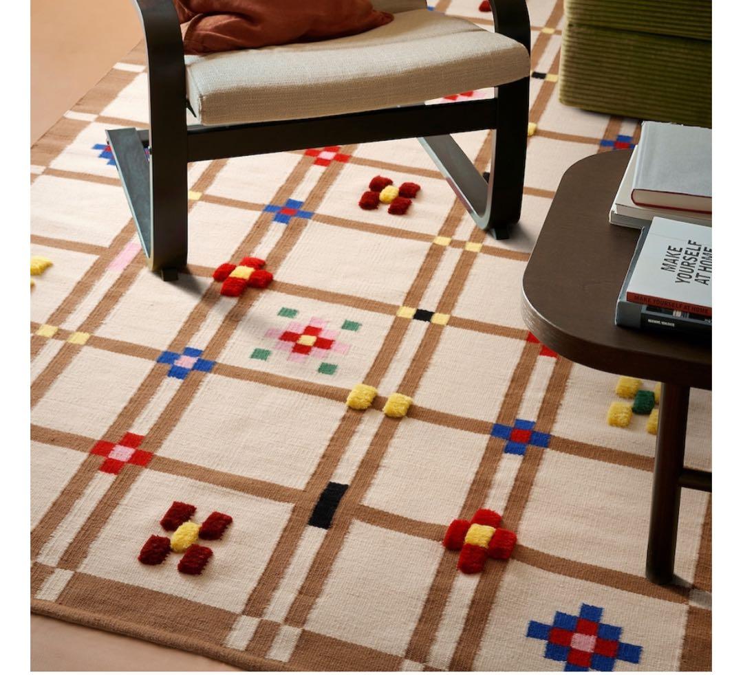 KNYLHAVREN クニルハーヴレン ネイティブラグ IKEA - メルカリ