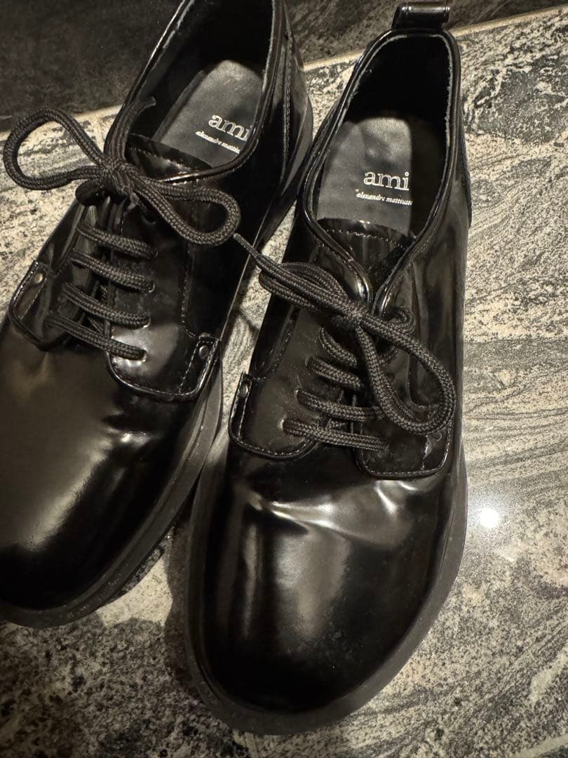 amiparis ドレスシューズ レースアップ - メルカリ