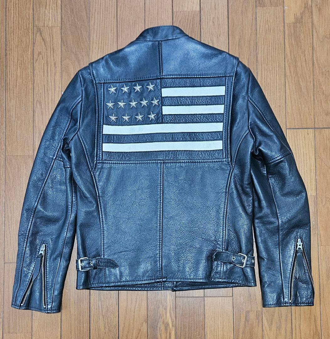 schott 100周年 シングルライダース サイズS - メルカリ