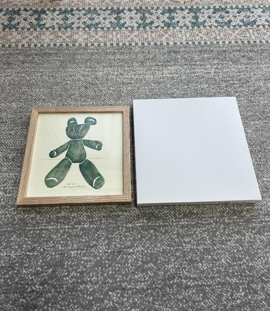 最終値下】IDEE （イデー） 山口一郎 「kuma-green」 ポスター - メルカリ