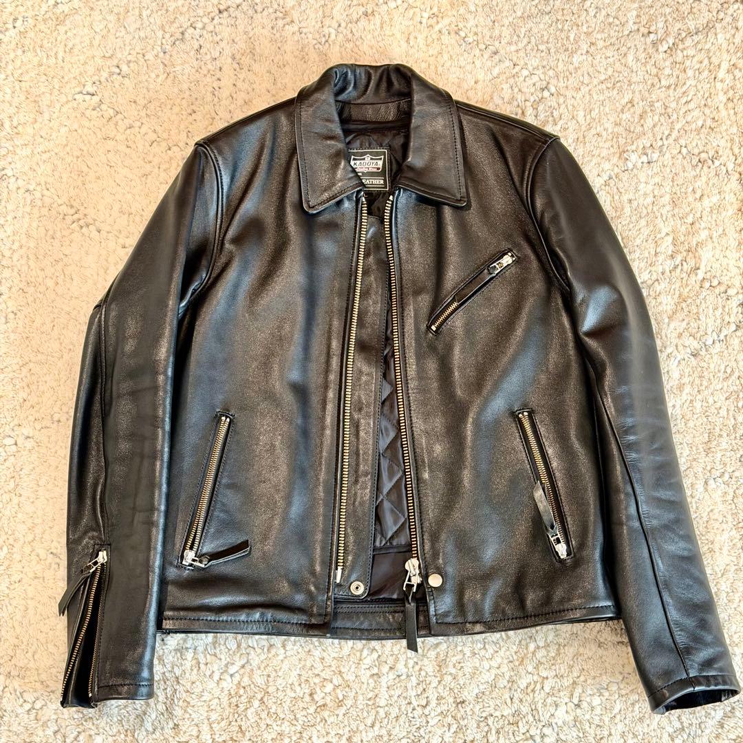 【美品】カドヤ　シングルライダース　L 革ジャン シングル レザージャケット｜カドヤ公式オンラインショップ