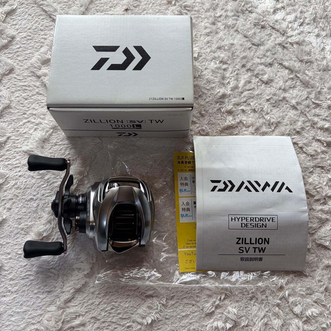 リール DAIWA ZILLION SV TW 1000L Daiwa 21 Zillion SV TW 1000 2021-2024
