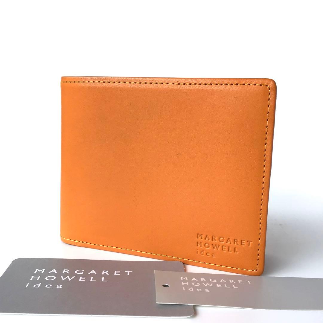 新品】マーガレットハウエル✨ナチュラルタンニング 2つ折り財布