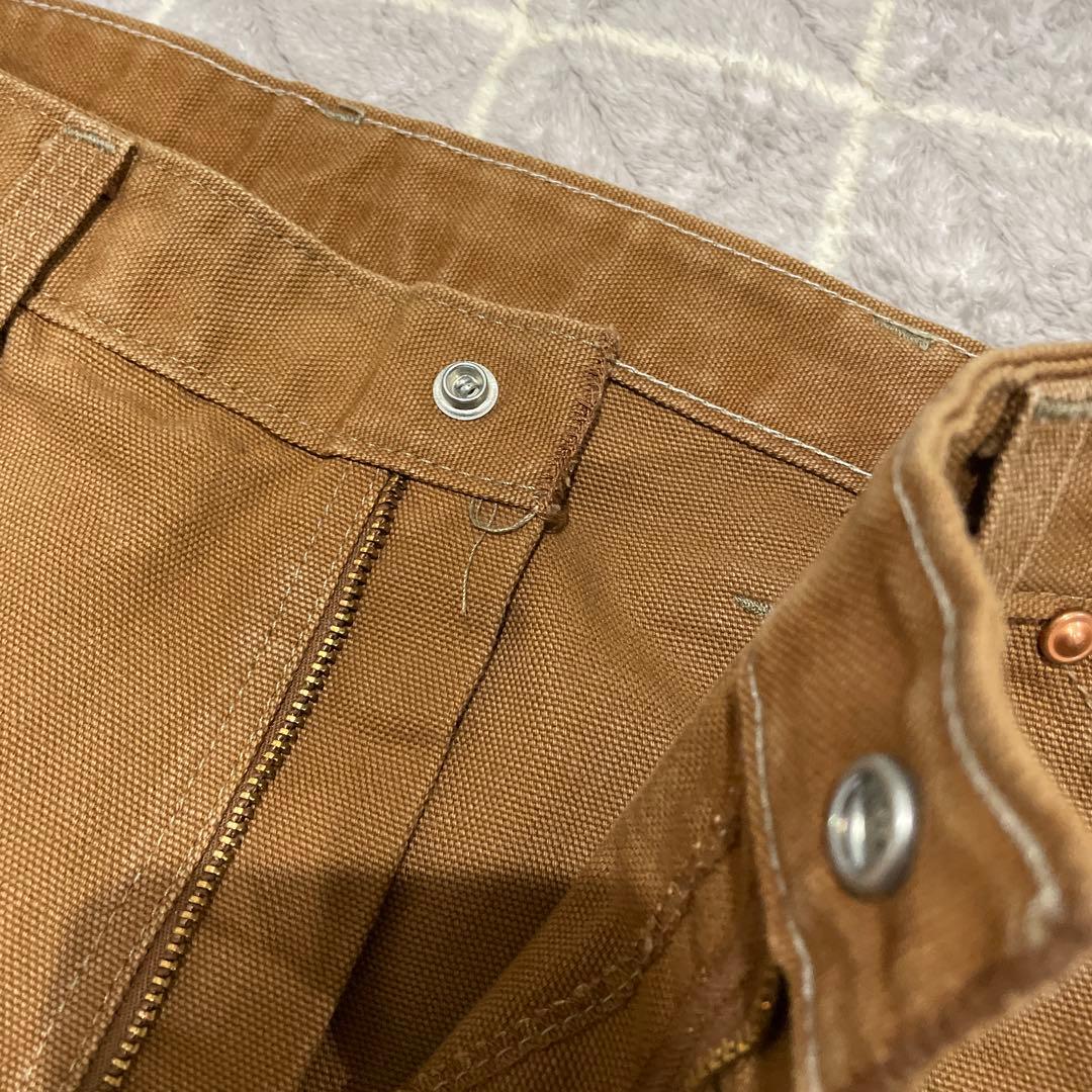 70s USA製 Carhartt ダブルニーペインターパンツ TALONw34 - メルカリ