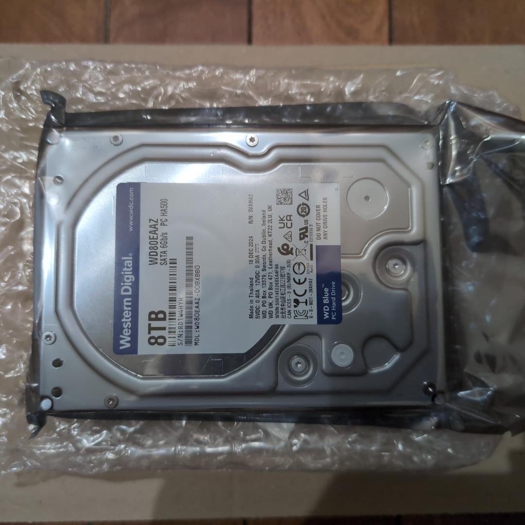 03新品未使用 WD80EAAZ WesternDigital Blue 8TB Amazon.com: Western Digital 8TB WD Blue PC Internal Hard Drive HDD