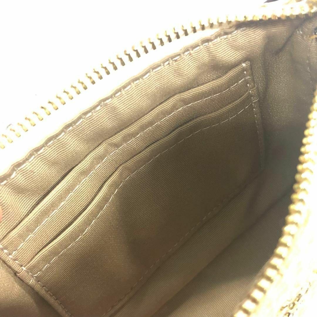 yuri様⭐直輸入⭐COACH⭐クラッチハンドバッグ ストロー ベージュ