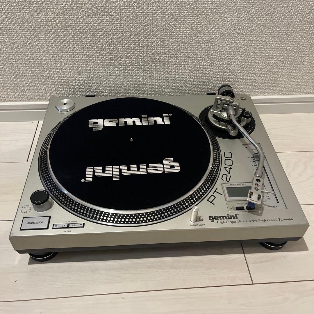 『送料込み』gemini PT-2400 ターンテーブル PT-2400 - DJ/ﾀｰﾝﾃｰﾌﾞﾘｽﾞﾑ@まとめwiki - atwiki（アットウィキ）