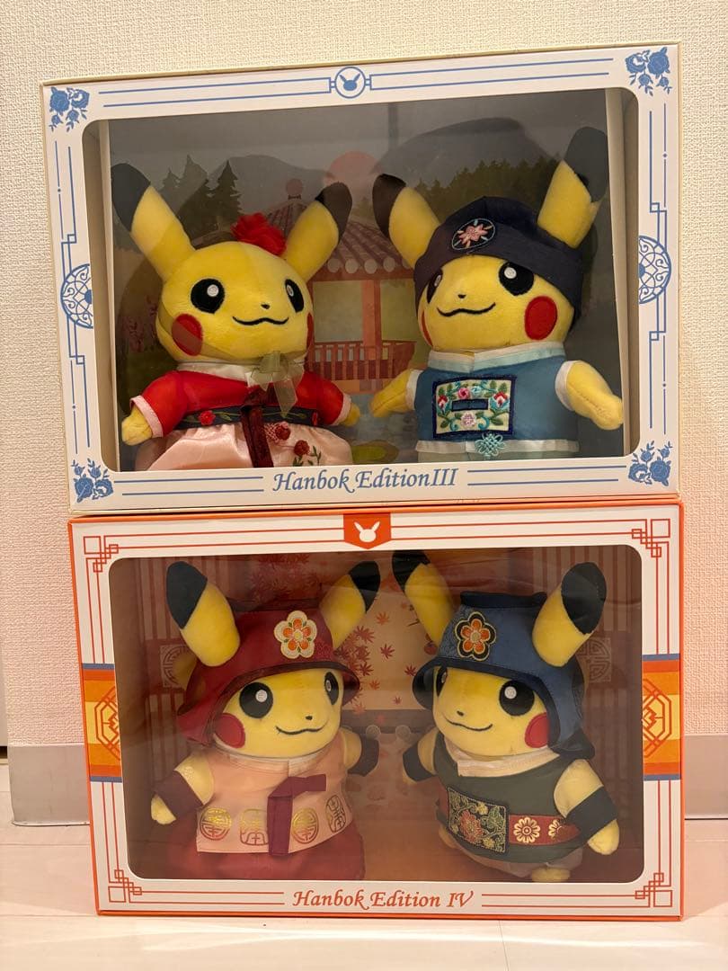 日本未発売】ピカチュウ 韓服 Hanbok Edition III & IV - メルカリ