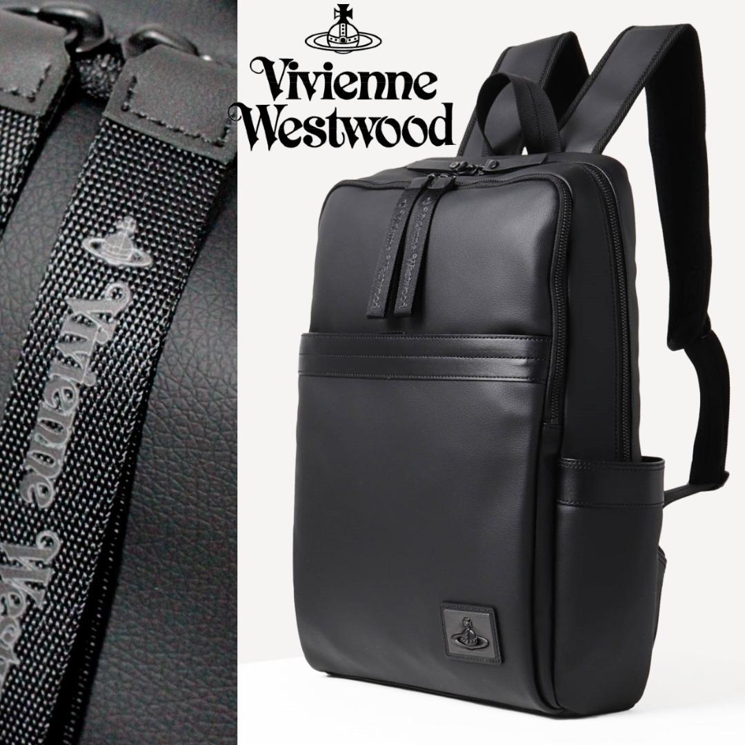 新品 ヴィヴィアンウエストウッド オーブプレート 撥水PUレザー