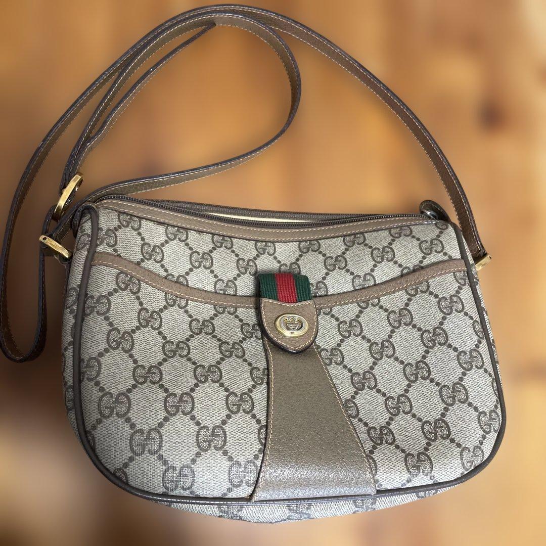 Gucci GGパターン ショルダーバッグ　(89.02.032) 楽天市場】【バッグ】GUCCI グッチ オールドグッチ シェリーライン