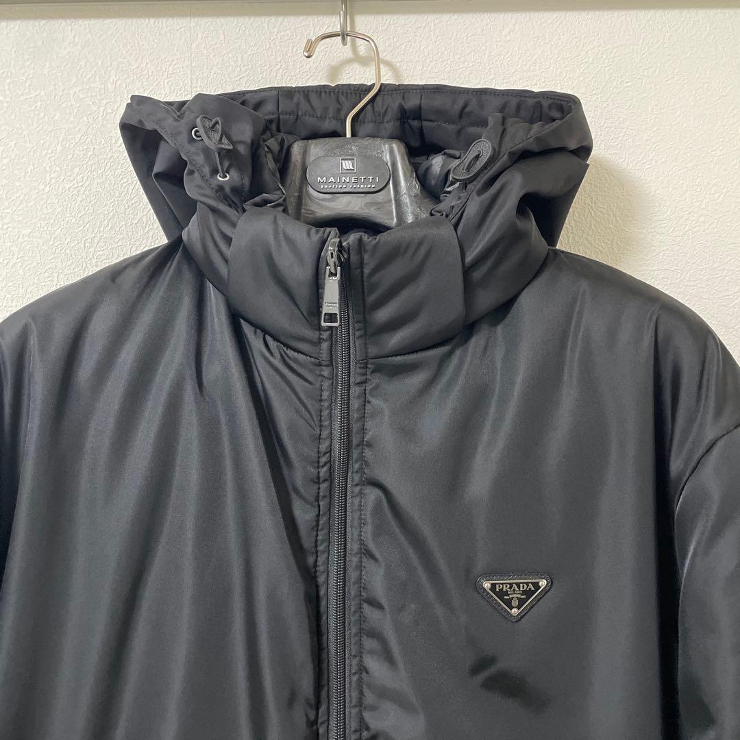 Michael様用 定価約40万 Mサイズ PRADA 23AW ダウン PRADA23冬】セール！RE NYLON ダウンジャケット オシャレ 白 (PRADA