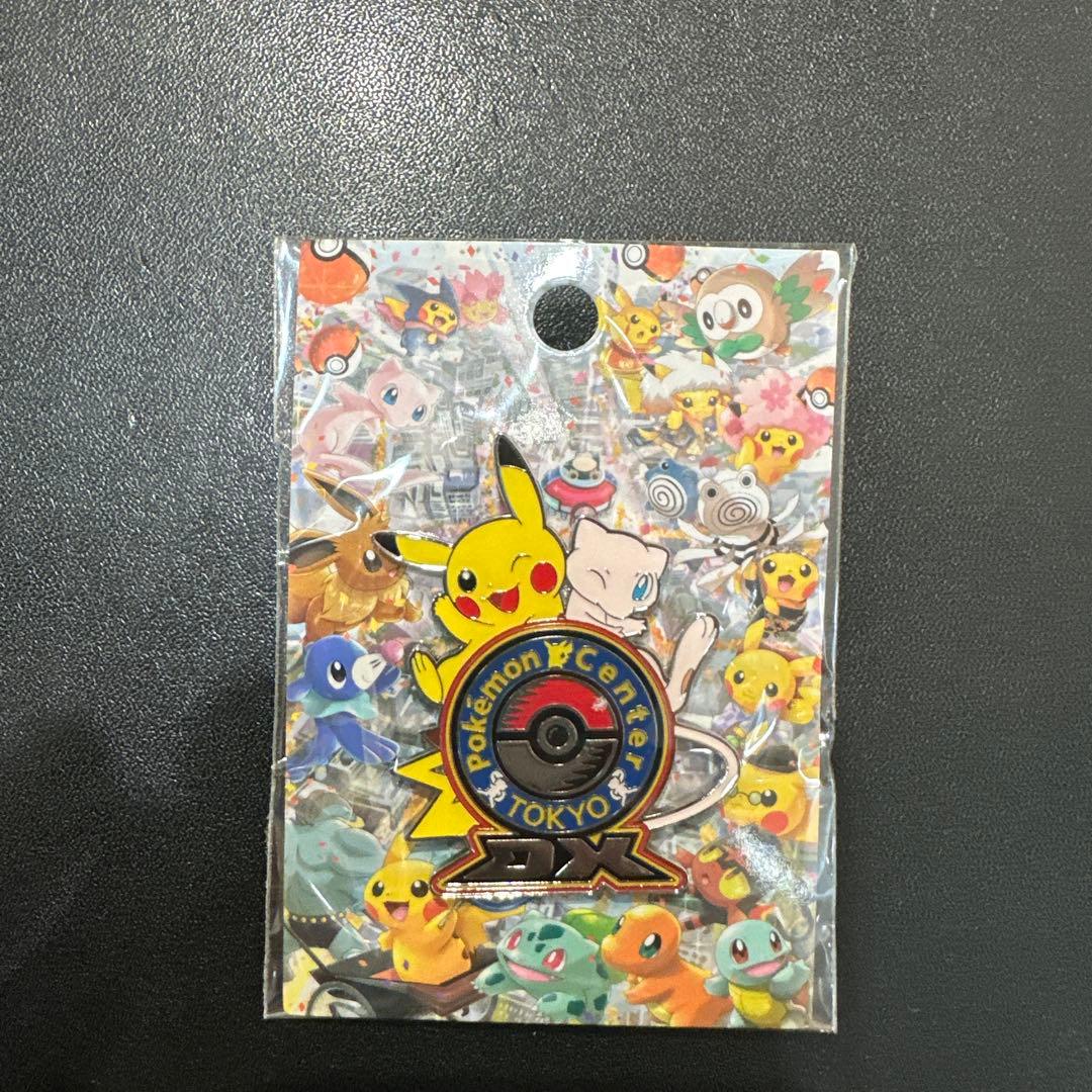 ポケモンセンタートーキョーDX ロゴピンズ ピカチュウ&ミュウ ポケセン