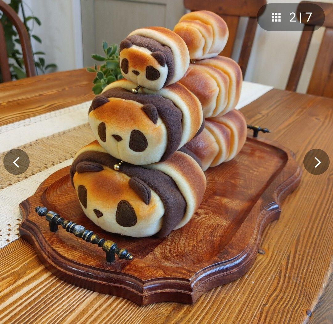 マリさんベーカリー　パンダロールのポーチセット マリさんベーカリー ハンドメイドのパン雑貨 | マリベリの新しいチラシ