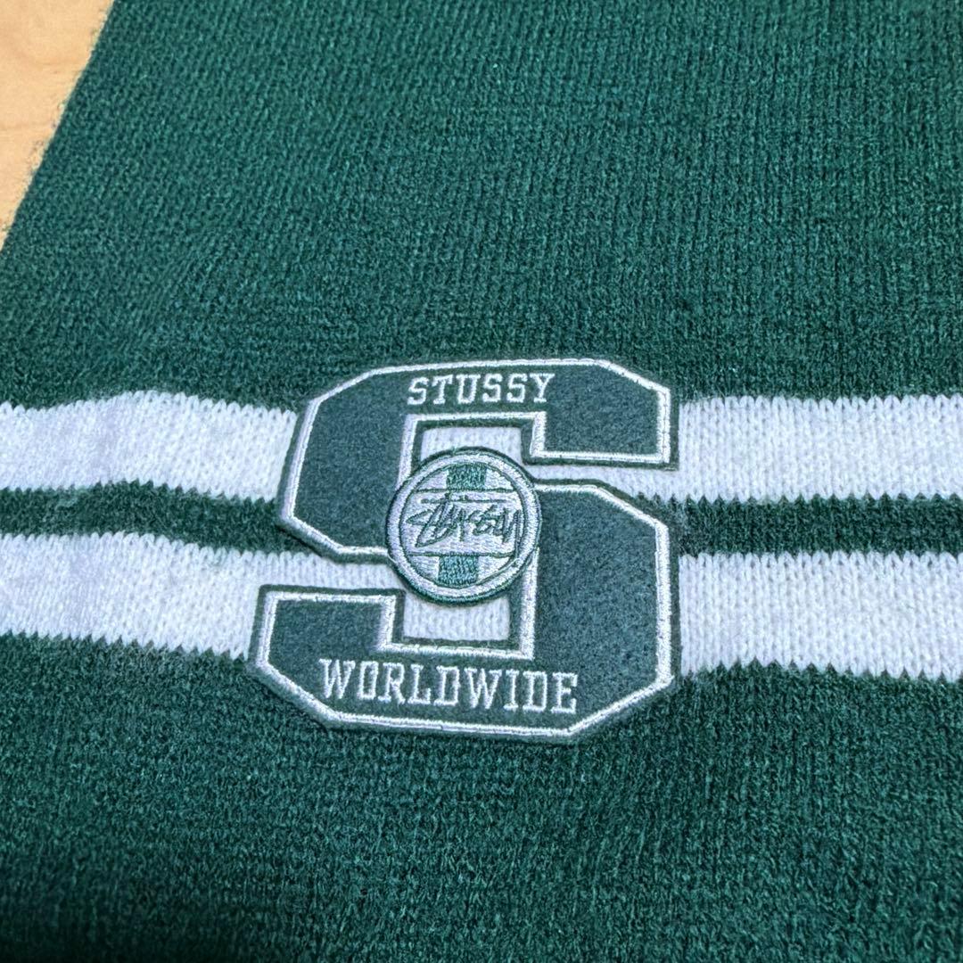 オールド ステューシー USA製 マフラー グリーンold stussy 90s - メルカリ