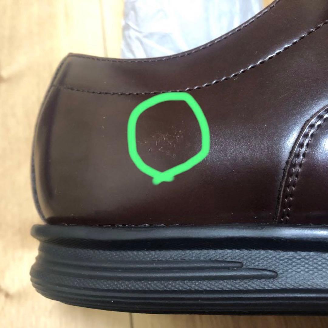 【未使用】メンズ　ビジネスシューズ　ケンフォード　ストレートチップ　25.5cm