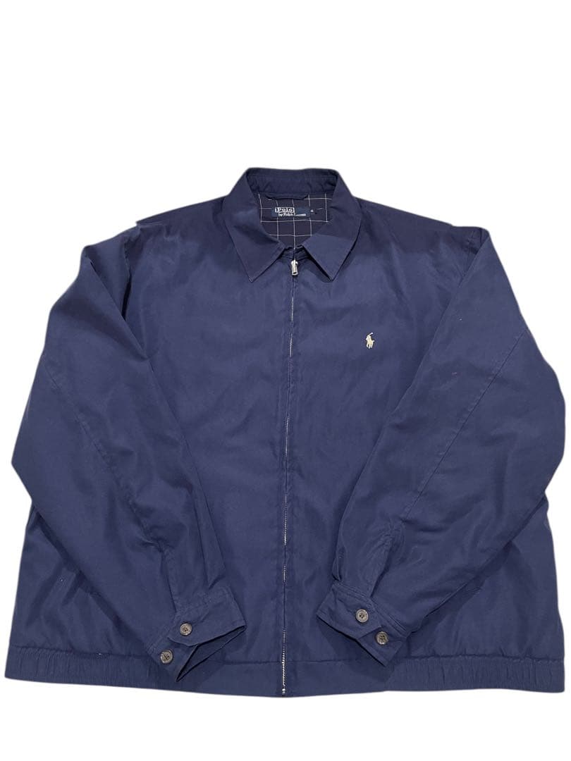 POLO RALPH LAUREN スイングトップ ネイビー XL 美品 POLO RALPH LAUREN（ポロ・ラルフローレン） ポロ ラルフローレン