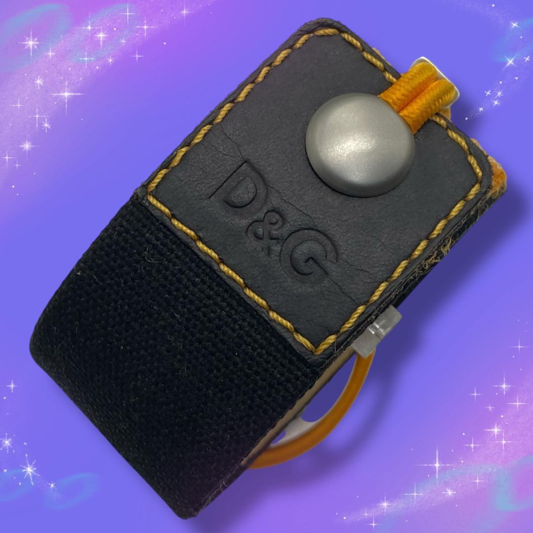 《希少 美品 稼働品》 D&G メンズ腕時計 コンパスデザイン 防水 クオーツ