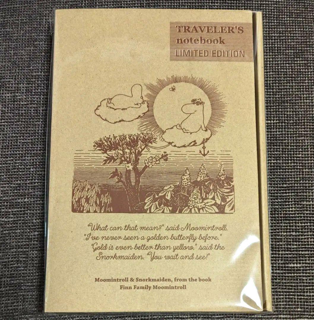 【新品 未開封】トラベラーズノート《 たのしいムーミン一家 》セット +チャーム