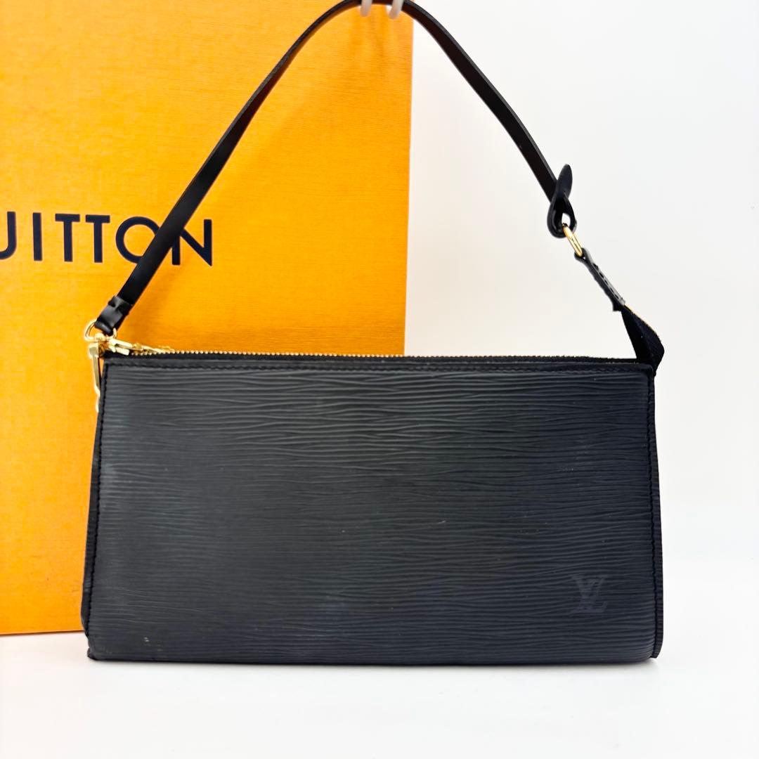 LOUIS VUITTON エピ　ポシェット　アクセサリーポーチ ノワール 楽天市場】LOUIS VUITTON ルイ ヴィトン エピ ポシェット アクセ