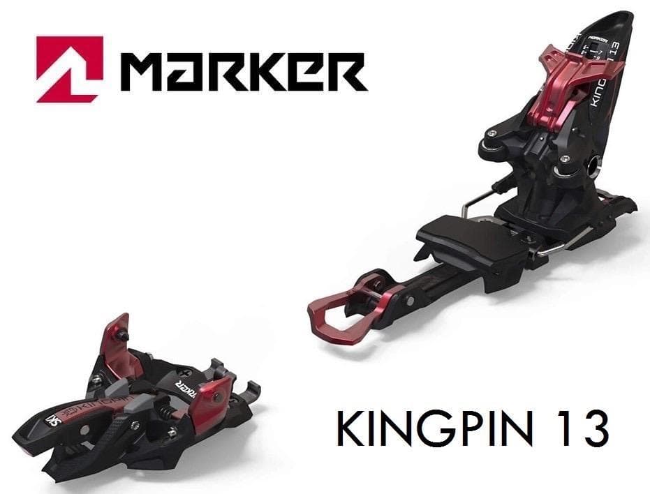 MARKER　KINGPIN 13　75-100mm　マーカー　キングピン マーカー MARKER KINGPIN 13 キングピン13 BLK/RED ビンディング 単品