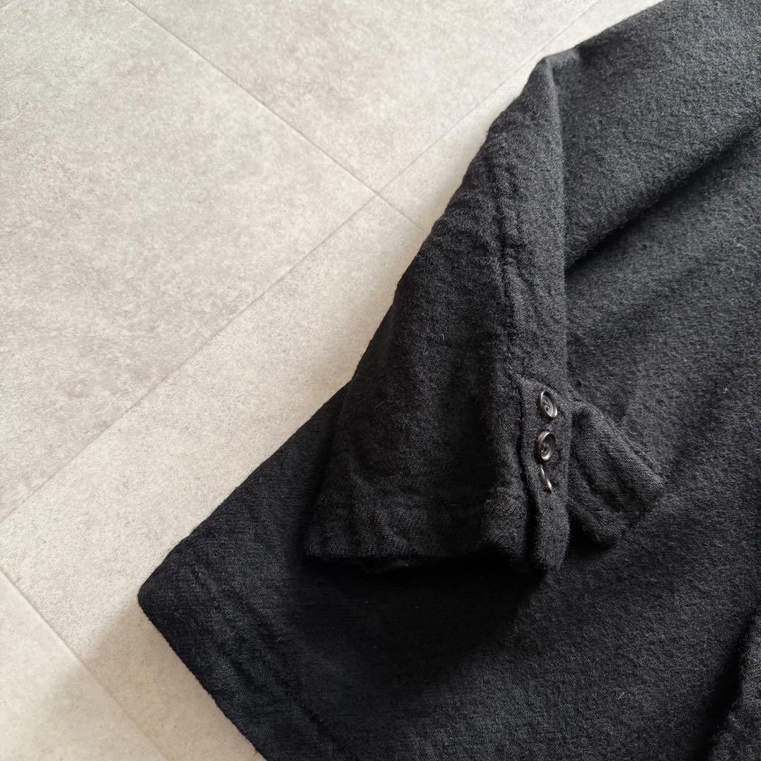 コムデギャルソンオム 田中オム ウール縮絨 ジャケット 黒 AD2002