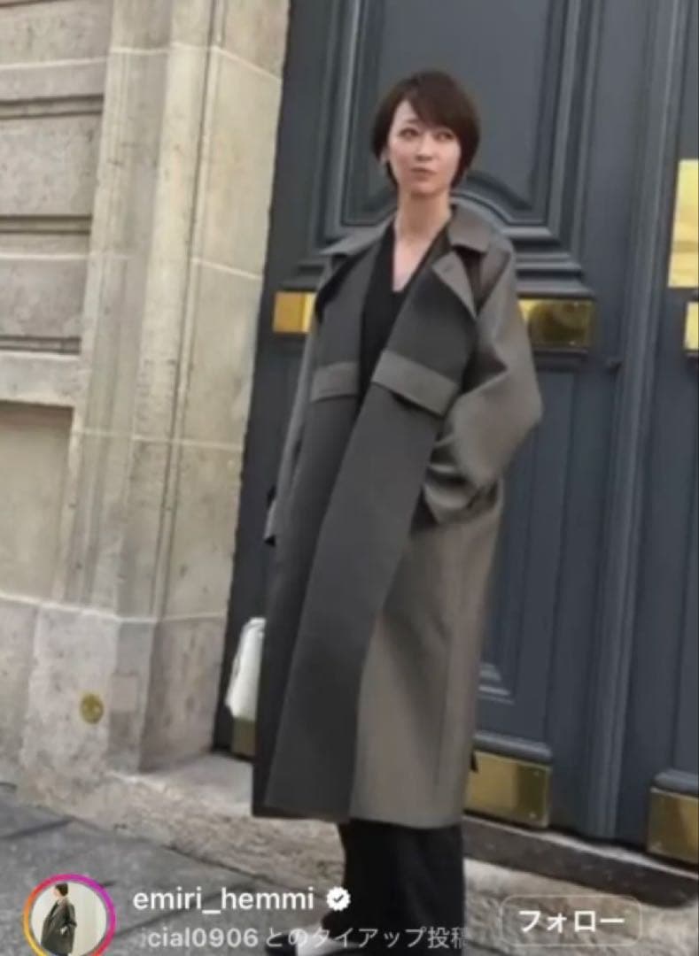 ⭕️新品タグ付き✨conte★リバー バルカラーコート★辺見えみり⭕️最終です conte 代表コート 辺見えみり - メルカリ