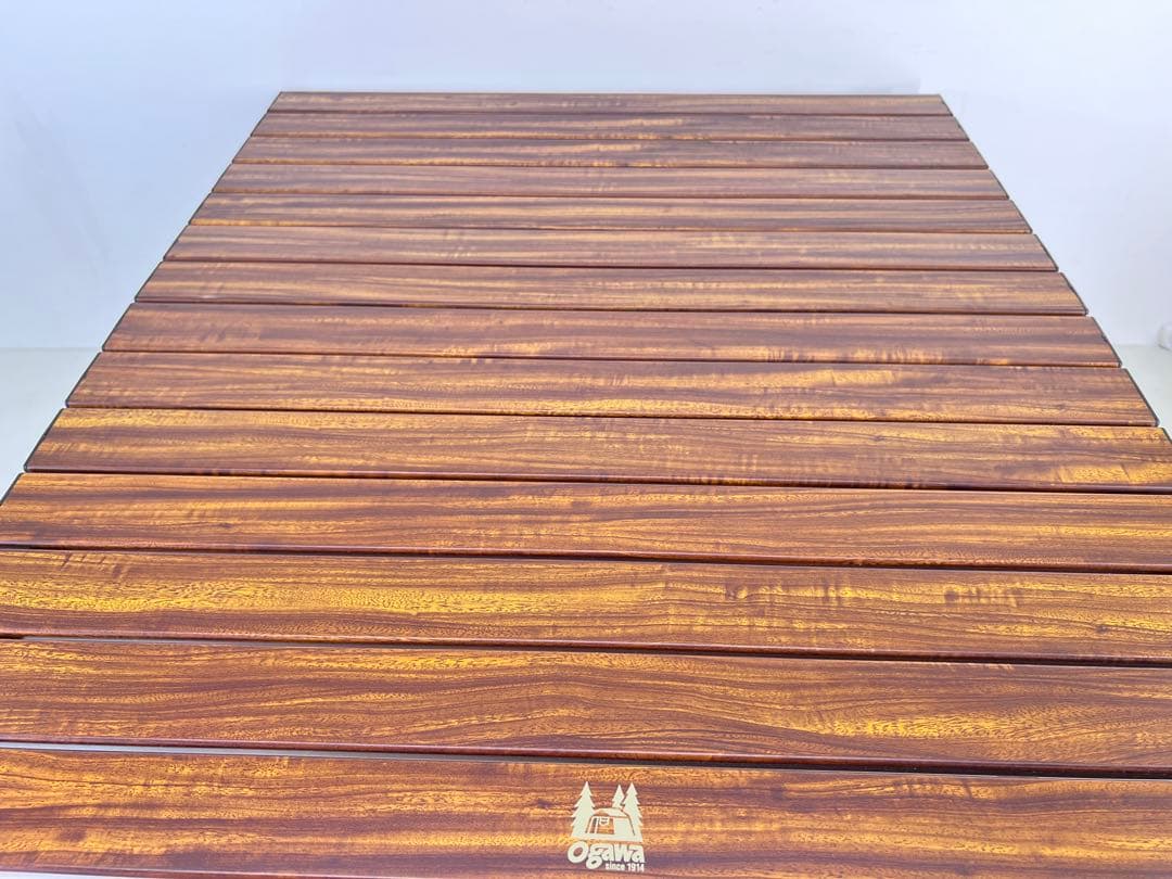 ogawa ハイ&ローテーブル ウッドテーブル アウトドア 美品 最