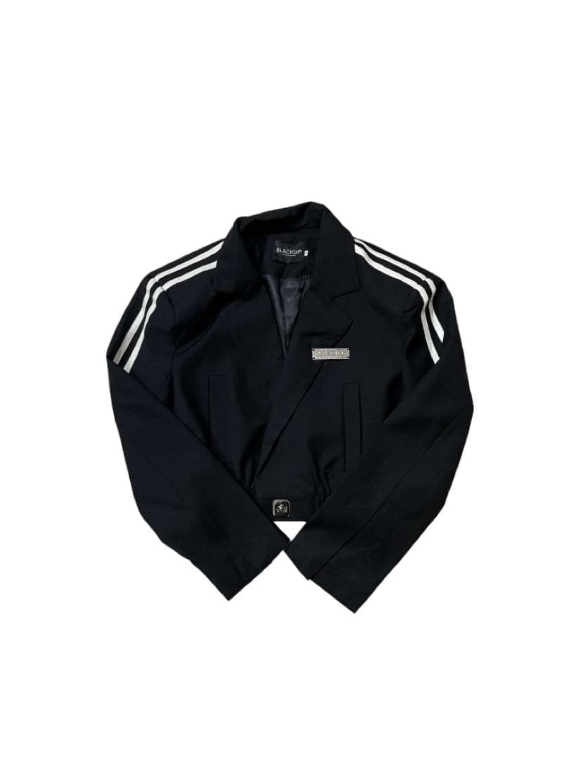 ALUDE SELECT】上下セットアップ クロップドジャケット ワイドパンツ