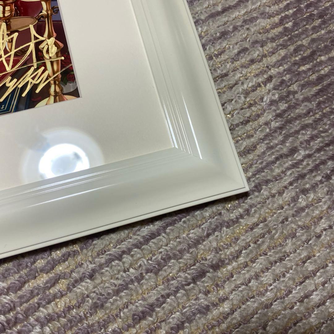 カカオ・ランタン 先生 直筆サイン入り 複製原画 軸中心派 A3サイズの