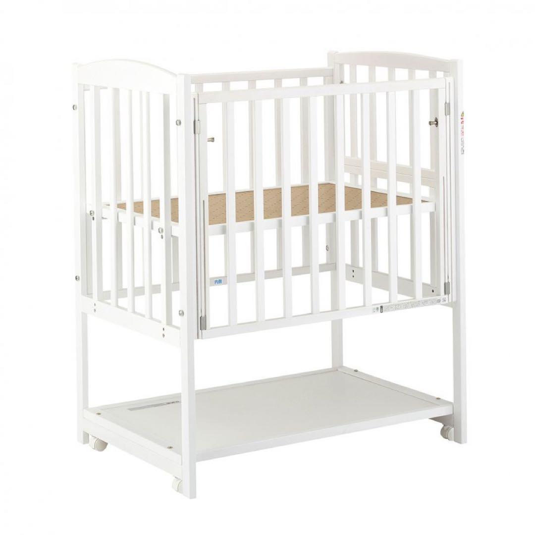 【極美品】カトージプレミアムライン ハイタイプ ツーオープン ミニベッド ミニベッド ツーオープン（ホワイト）」について｜カトージの商品