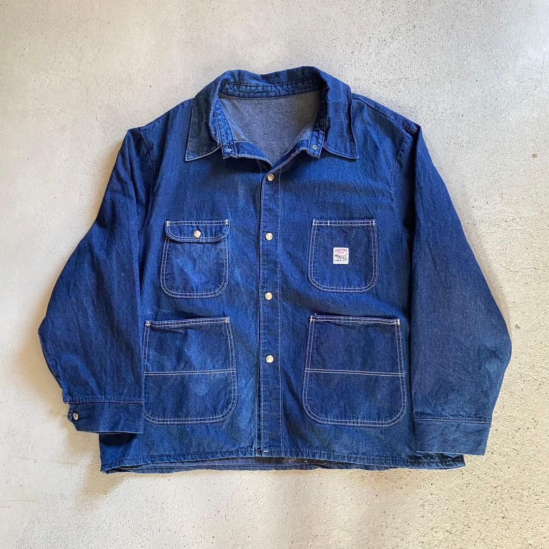 90's POINTER DENIM COVERALL ポインター カバーオール - メルカリ