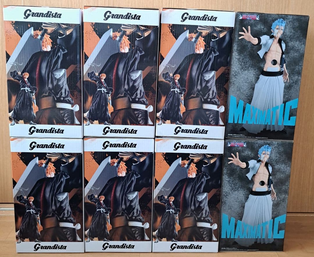 BLEACH ブリーチ フィギュア grandista 黒崎一護 グリムジョー - メルカリ