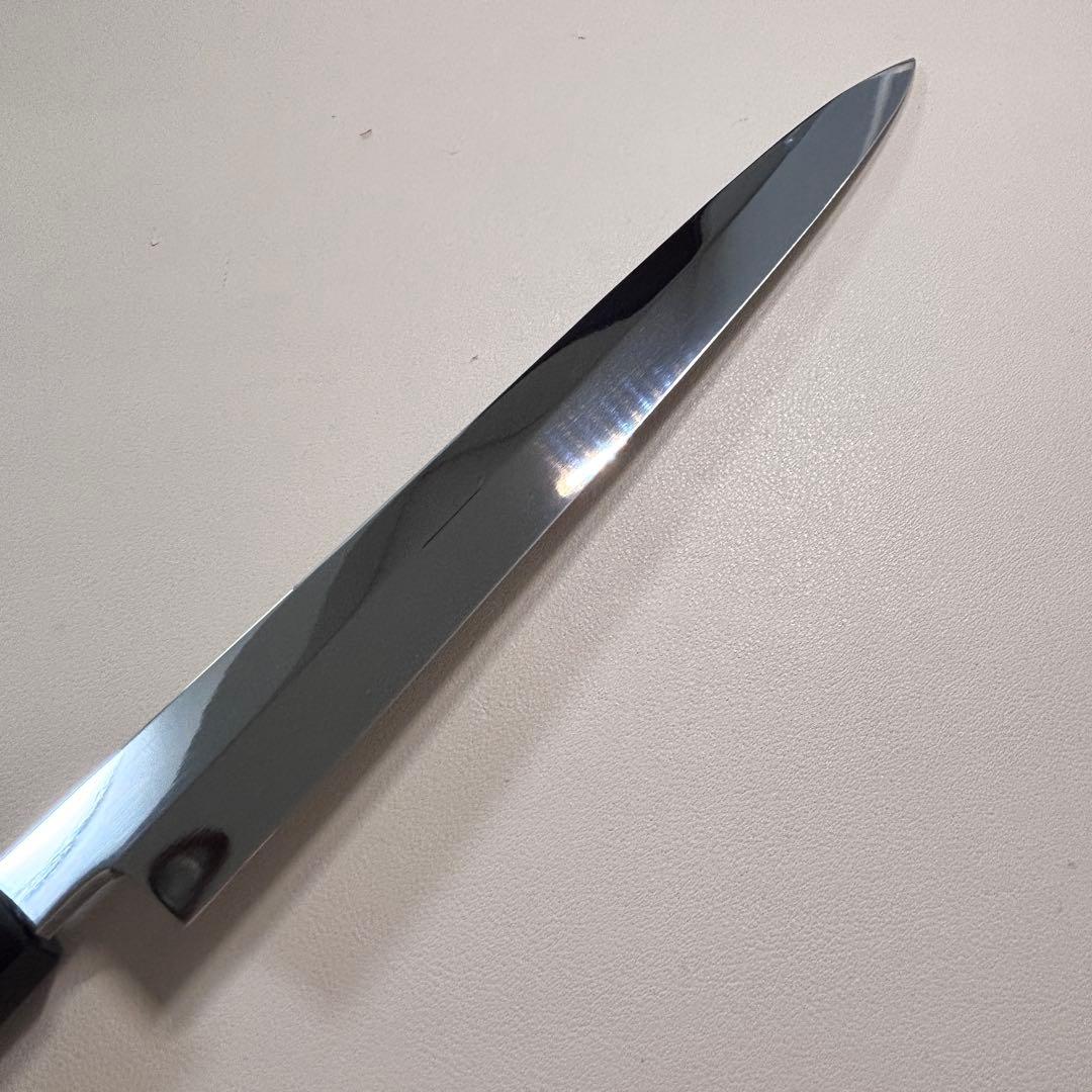 270mm柳刃包丁 鏡面 黒檀水牛八角柄 全鋼 和包丁'「鞘付き」 - メルカリ