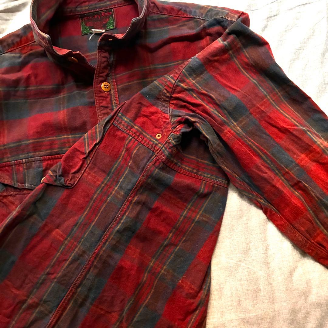 フリーホイーラーズ BUBO ワークシャツ 16 レッド - メルカリ