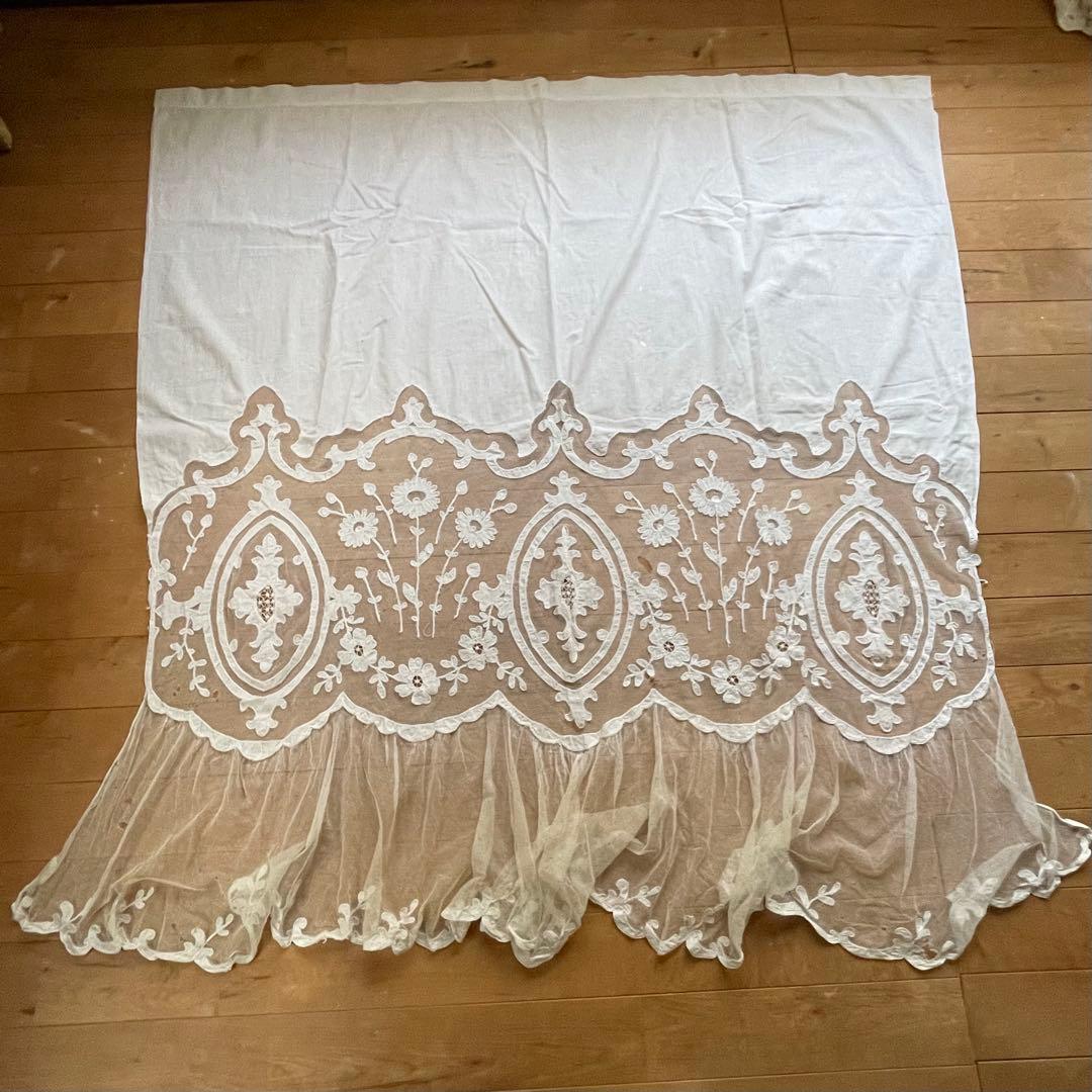 フランスアンティーク　レースカーテン コーネリーレースカーテン | フランスアンティークショップディフェランス