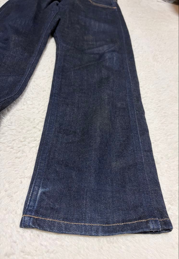 evisu×warehouse 鯛釣り 白カモメデニム インディゴ w36