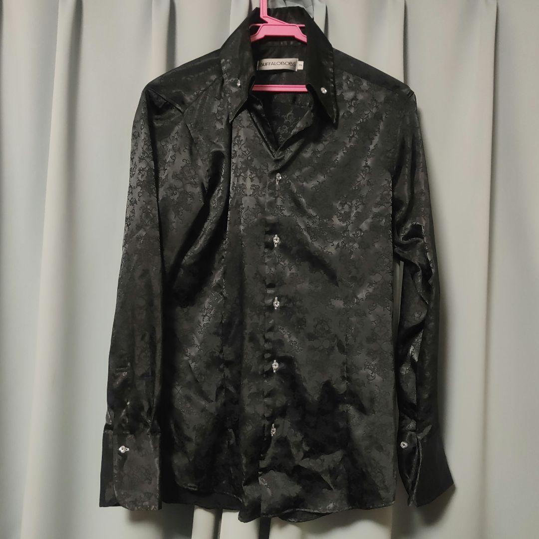 ボブズ　ジョニーウルフ 　ど7 ジャケット　ギャル　fuga　V系　黒　花 ボブズ ジョニーウルフ v系 ギャル ロック fuga パーカ ボトル - メルカリ