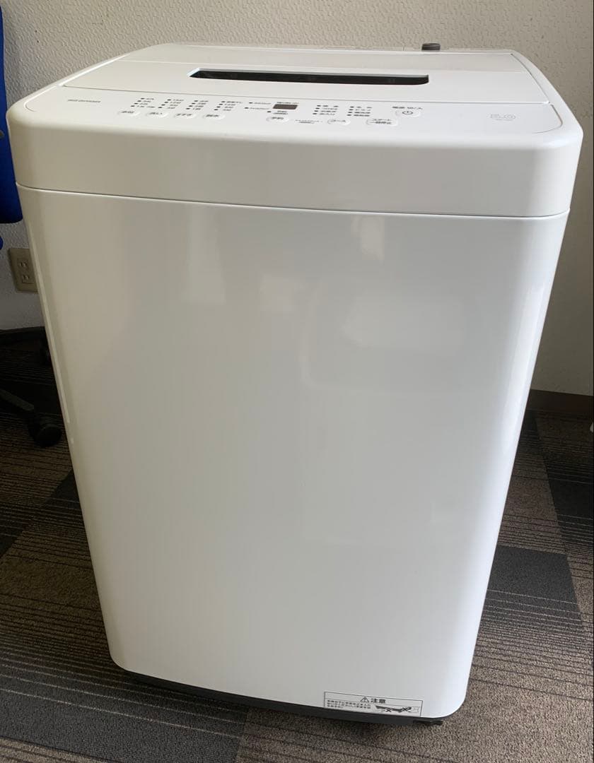 【美品】2024年製 アイリスオーヤマ 洗濯機 5.0kg IAW-T504