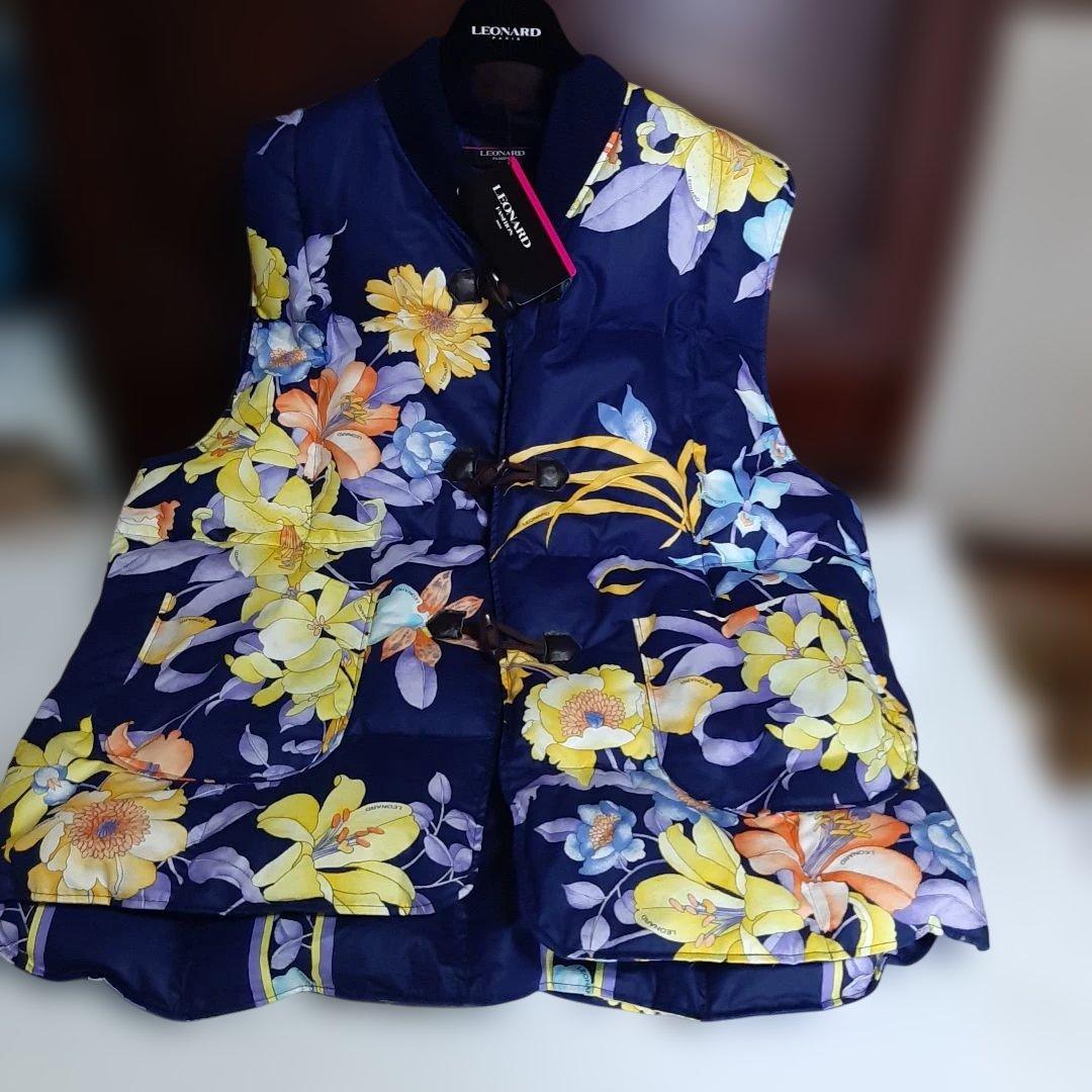 レオナールダウンベスト大きいサイズ - メルカリ