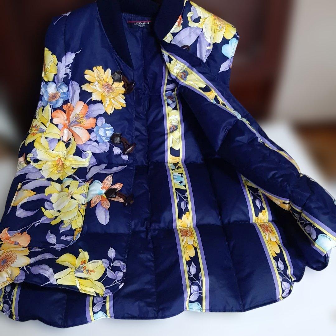 レオナールダウンベスト大きいサイズ - メルカリ