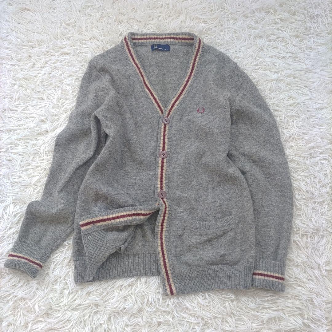 【ゆったん】フレッドペリー ラルフローレン カーディガン V-Neck Cardigan(10 102：BLACK): | FRED PERRY JAPAN | フレッド