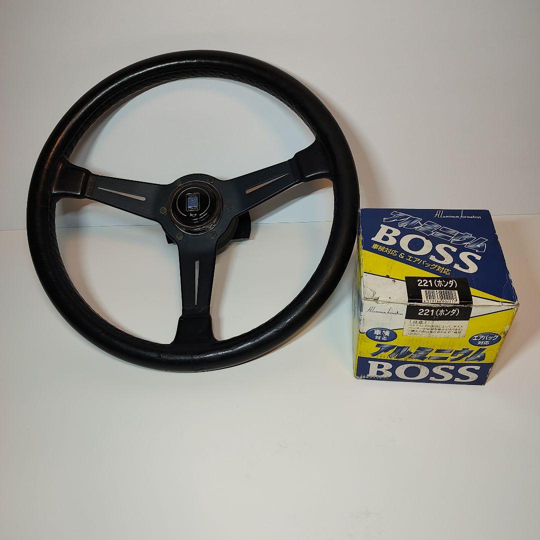 ナルディ ステアリング 36π ホンダ用ボス付 ナルディ ステアリング 36π ホンダ用ボス付 ナルディ ステアリング 36π