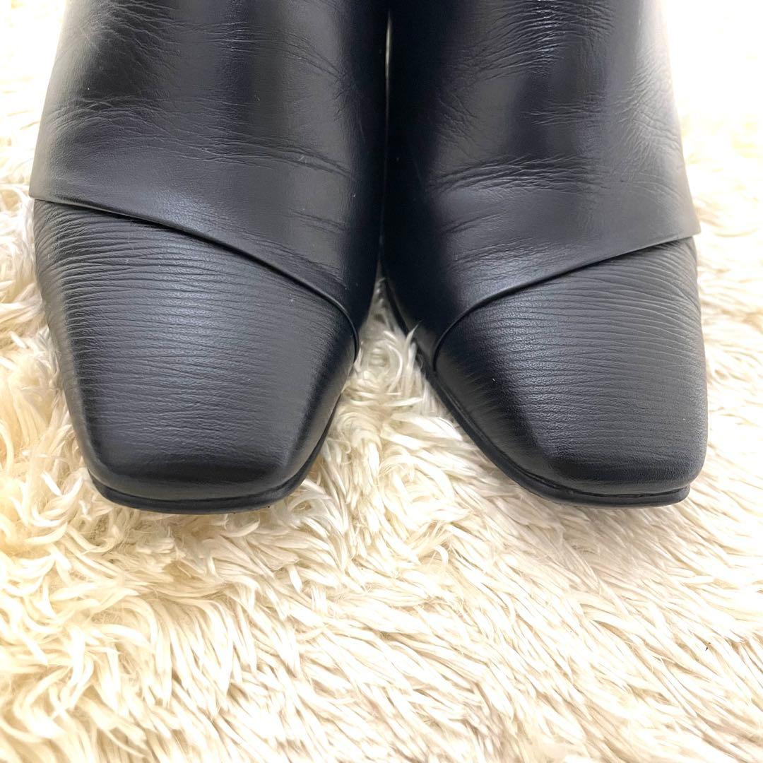 HIMIKO 卑弥呼　スクエアトゥサイドゴアパンプス/631310 22.5cm