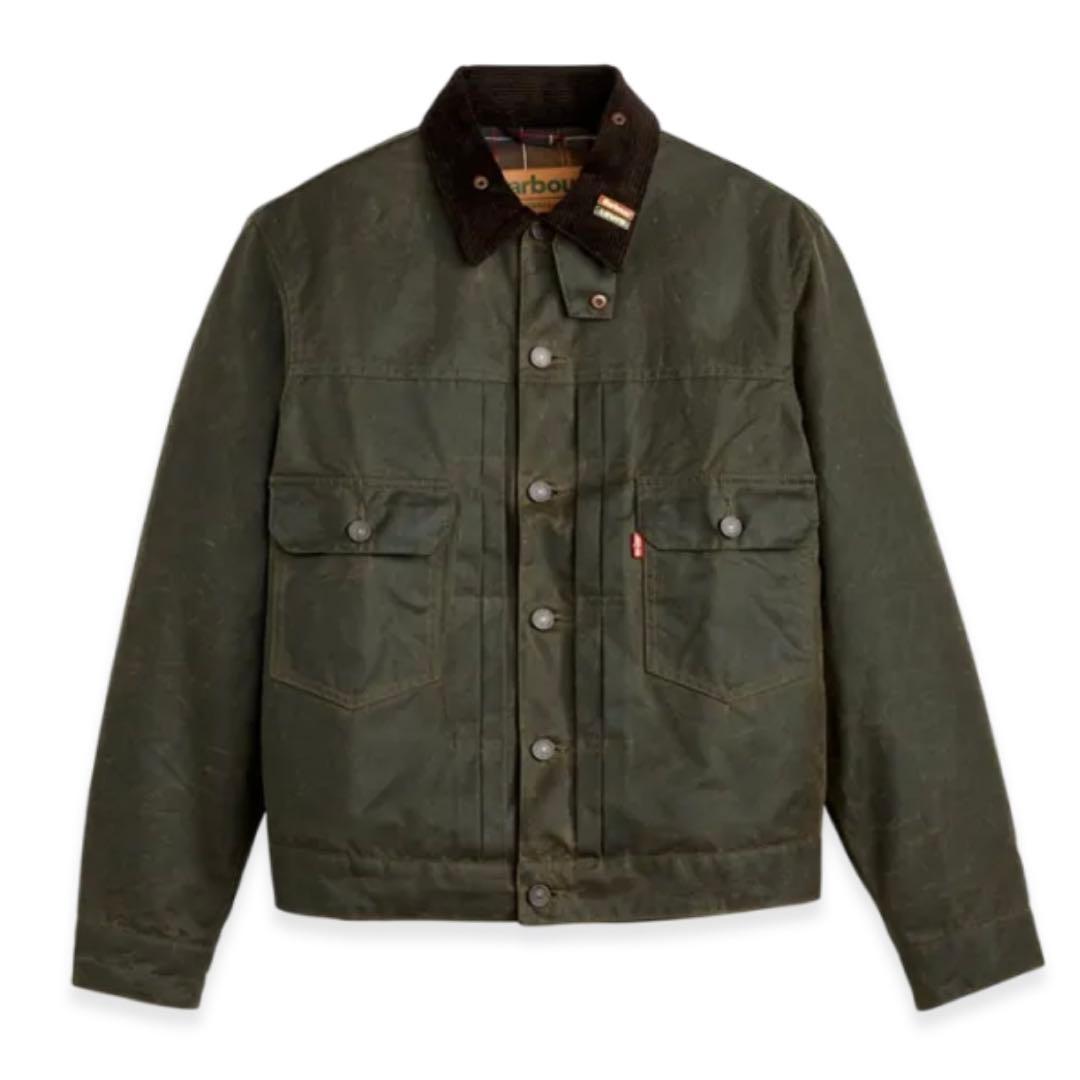 Barbour × Levi's》Type2 トラッカー ワックス ジャケット - メルカリ