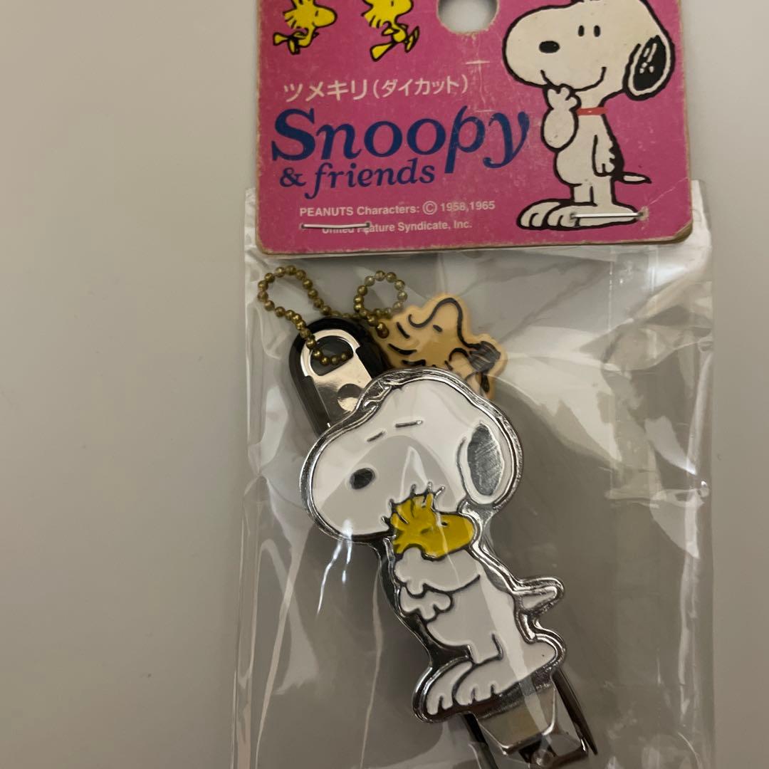 スヌーピー ダイカット 爪切り 貝印 日本製 レア サンリオ 昭和レトロ