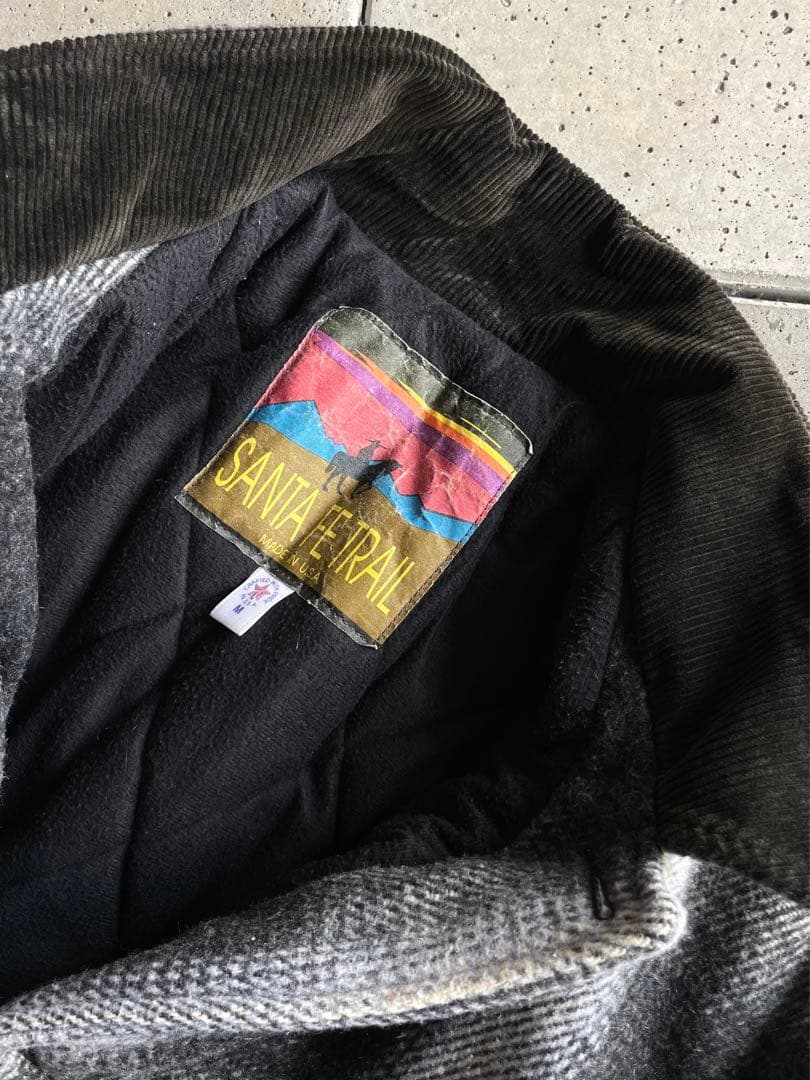 80s Santa Fe Trailオンブレチェック ウール ジャケットUSA製 - メルカリ