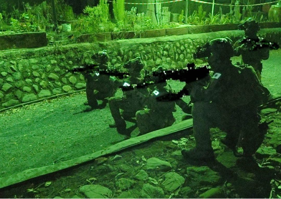 陸上自衛隊 海外派遣用 日の丸 リフレクター パッチ PKO 特殊作戦群