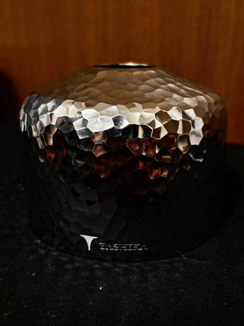 Tashika 槌目クローム銀メッキ_M OD缶カバー - メルカリ