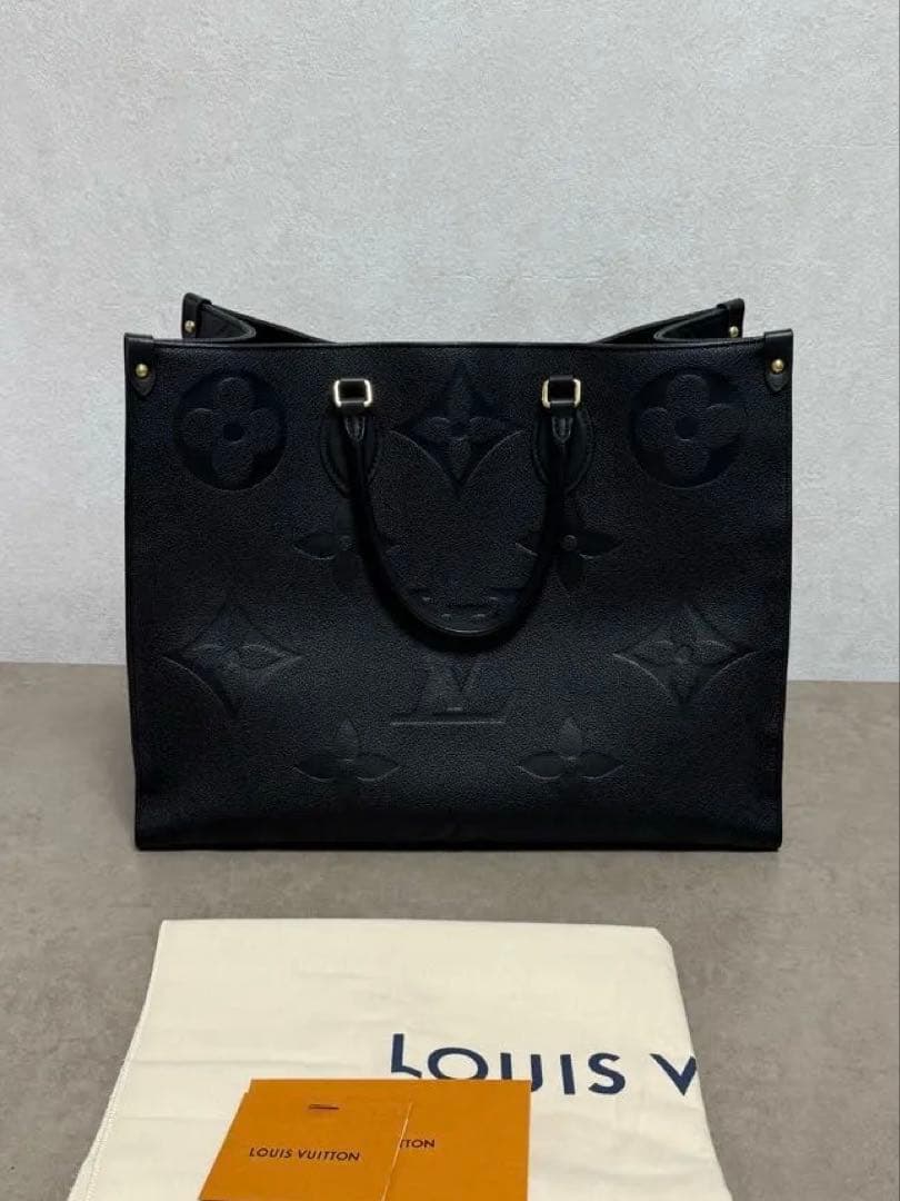 極美✨ルイヴィトンオンザゴーGM M44925 アンプラント ノワールRFID