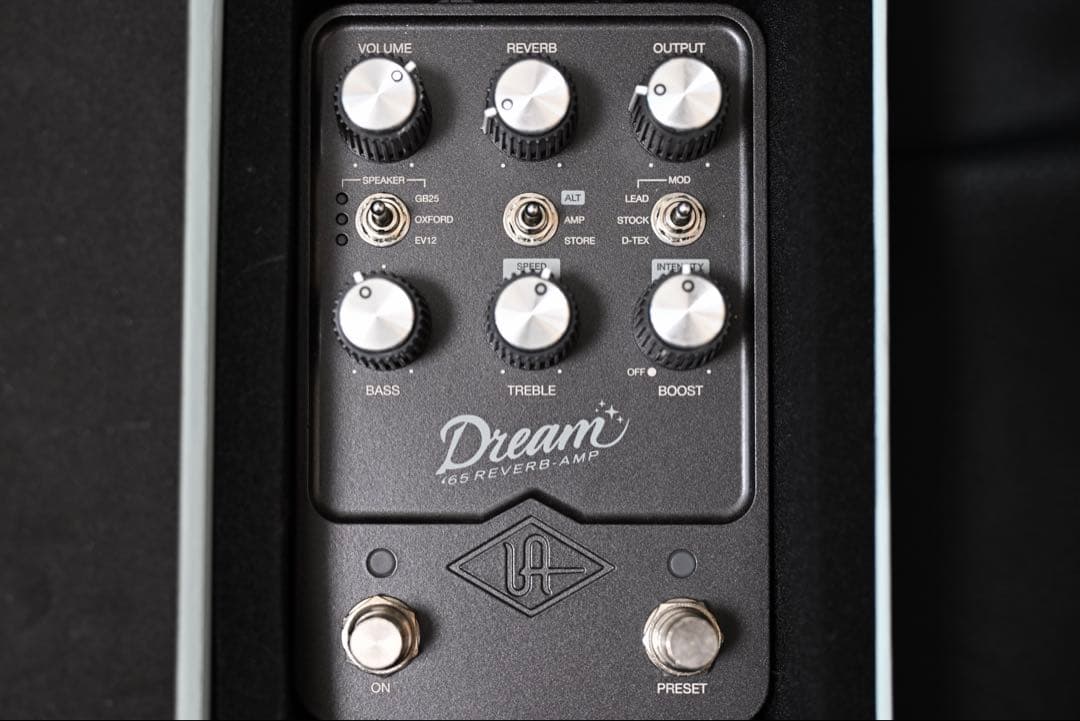 Dream 65 Reverb Amp ギターエフェクター Universal Audio UAFX Dream 65 Reverb Amplifier オーバードライブ